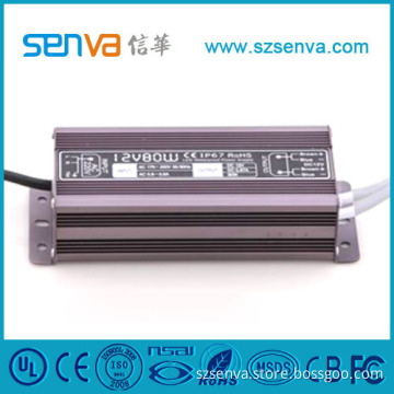 80W Regulator Voltage 12V LED Driver with CE (Senva-D-12V80W)